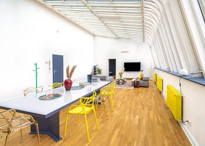 Sky Loft In The Heart Of 아파트 *