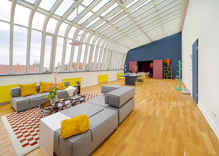 Апартаменты Sky Loft In The Heart Of Берлин